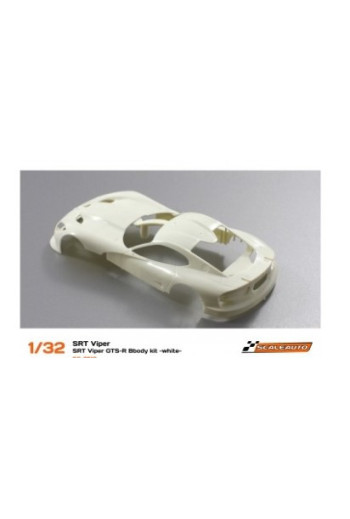 Carrocería SRT Viper GTS-R Scaleauto Blanca Slot 1:32