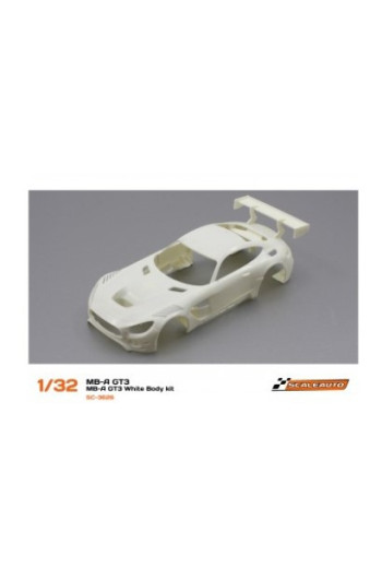 Carrocería Mercedes AMG GT3 Scaleauto Blanca Slot 1:32