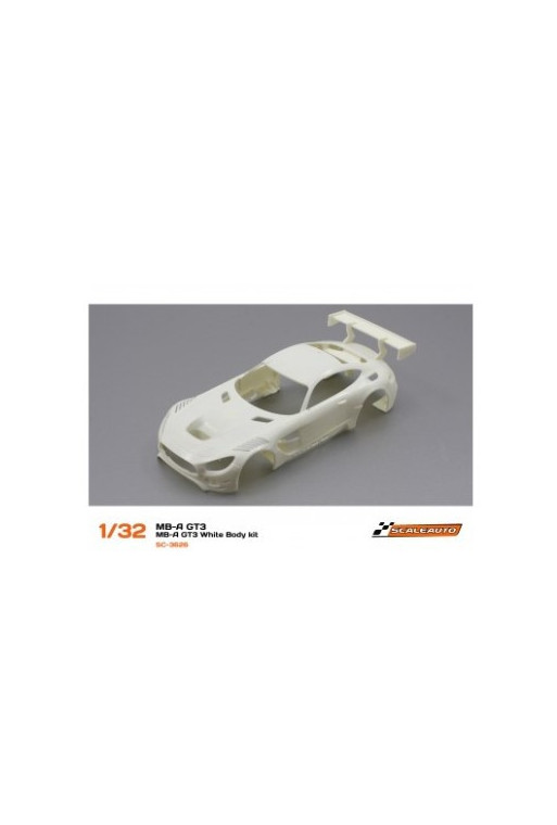 Carrocería Mercedes AMG GT3 Scaleauto Blanca Slot 1:32 Carrocería Mercedes AMG GT3 Scaleauto Blanca Slot 1:32