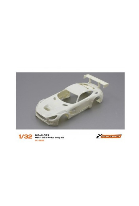 Carrocería Mercedes AMG GT3 Scaleauto Blanca Slot 1:32
