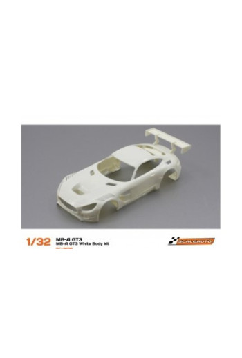 Carrocería Mercedes AMG GT3 Scaleauto Blanca Slot 1:32