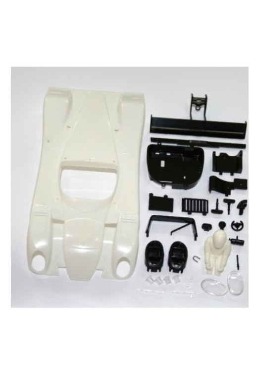 Kit Carrocería Reynard 2KQ Sloting Plus Blanca Slot 1:32 Kit Carrocería Reynard 2KQ Sloting Plus Blanca Slot 1:32