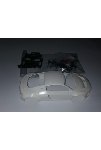 Carrocería blanca Audi R8 NSR Slot 1:32