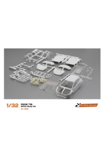 Kit Carrocería Peugeot 208 T16 Scaleauto Slot 1:32