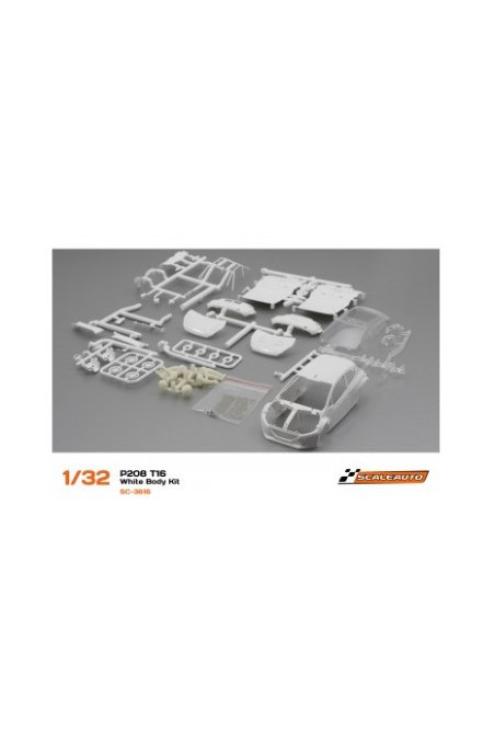 Kit Carrocería Peugeot 208 T16 Scaleauto Slot 1:32