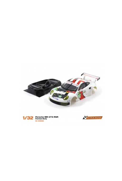 Carrocería Porsche 991 RSR 24H LM 13 + Lexan Scaleauto Slot 1:32