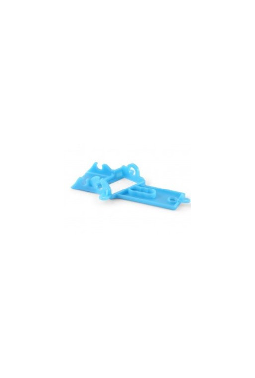Soporte Motor Ángulo EVO2 Blando Azul NSR 1220 - Slot 1/32 Soporte Motor Ángulo EVO2 Blando Azul NSR 1220 - Slot 1/32