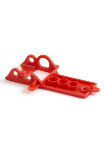 Soporte Motor Sidewinder EVO Clásicos y Abarth 500 Extra Duro Rojo NSR 1270 - Slot 1/32