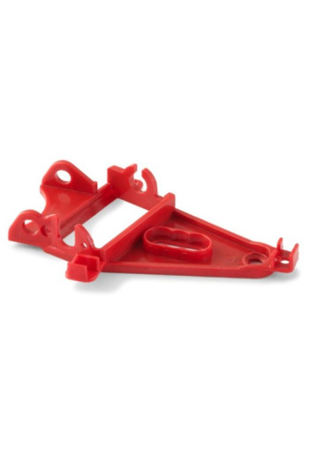 Bancada Triangular Ángulo Cuna Grande Extra Dura Roja NSR-1293 - Slot 1/32