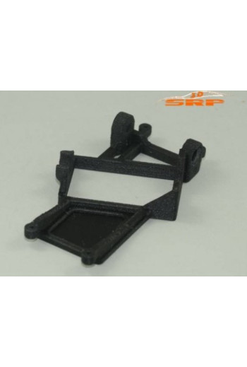 Soporte Motor Flat Offset 1mm Ángulo Carbono 3d SRP 00782 - Slot 1/32