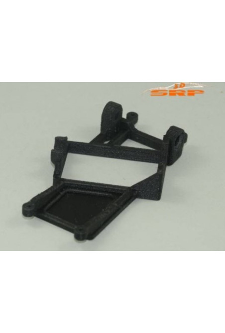 Soporte Motor Flat Offset 1mm Ángulo Carbono 3d SRP 00782 - Slot 1/32