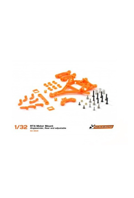Soporte Motor AW RT-4 Offset 0.75 GT Rótulas Esféricas Scaleauto SC-6529B - Slot 1/32
