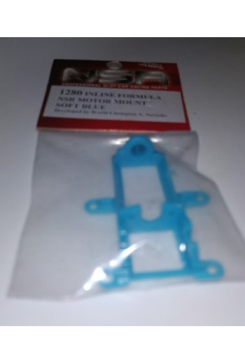 Soporte Motor Formula 86/89 Azul Blando NSR 1280 - Slot 1/32
