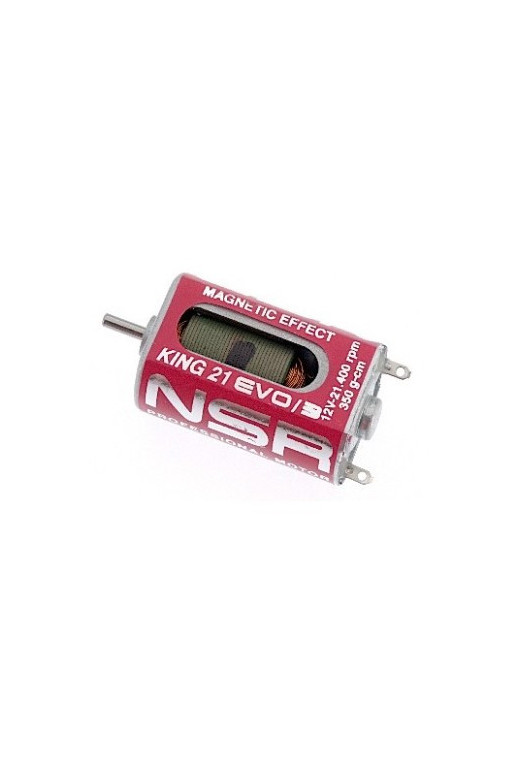Motor King EVO3 21400 rpm 350 gr/cm NSR 3023 - Slot 1/32 Motor King EVO3 21400 rpm 350 gr/cm NSR 3023 - Slot 1/32