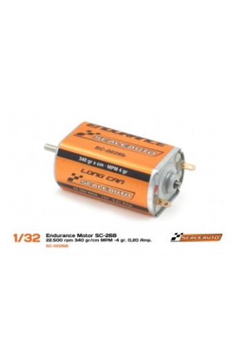 Motor Endurance 22500 rpm 340 gr/cm Scaleauto 0026B - Slot 1/32