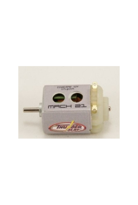 Motor Match 21500 rpm 175 grcm doble eje Thunderslot TH-MTMACH21 - Slot 1/32