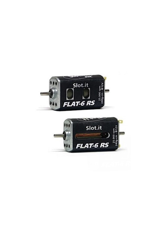 Motor Flat-6RS 25000 rpm Caja Larga Slot.it MN14CH - Slot 1/32 Motor Flat-6RS 25000 rpm Caja Larga Slot.it MN14CH - Slot 1/32