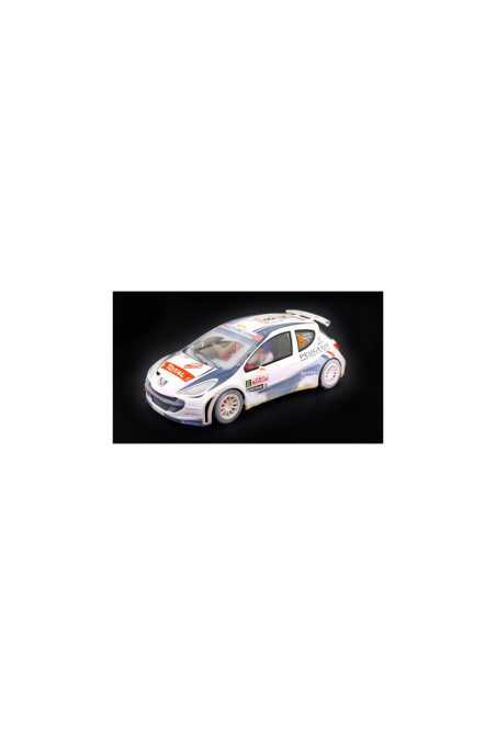 Peugeot 207 S2000 Sarrazin Montecarlo 2011 Efecto nieve Avant Slot | Slot rally