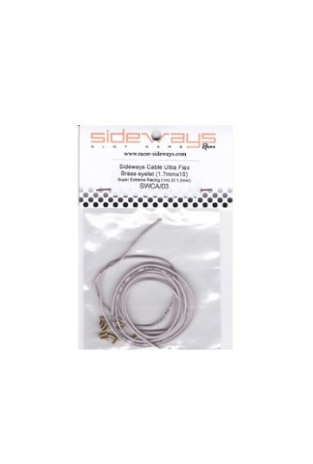 Cable silicona Ultra Flex 1m 1,2mm + 10 terminales Sideways RC-SWCA03 en Slot Maxi