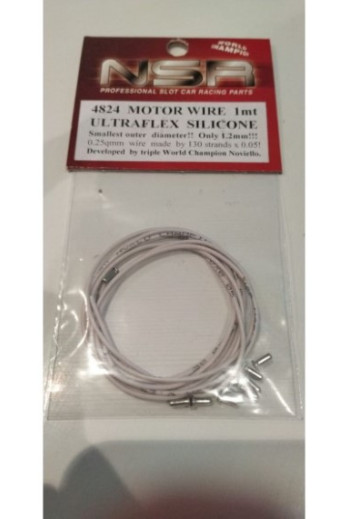 Cable 1m 0,25 mm extraflexible con 10 terminales NSR 4824 en Slot Maxi