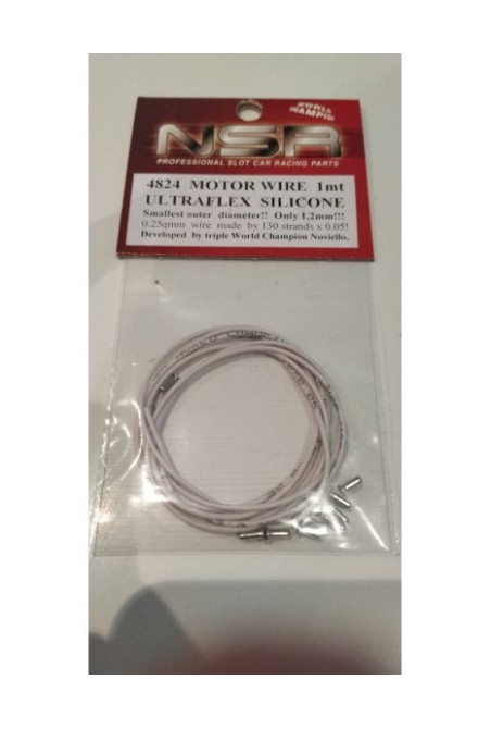 Cable 1m 0,25 mm extraflexible con 10 terminales NSR 4824 en Slot Maxi