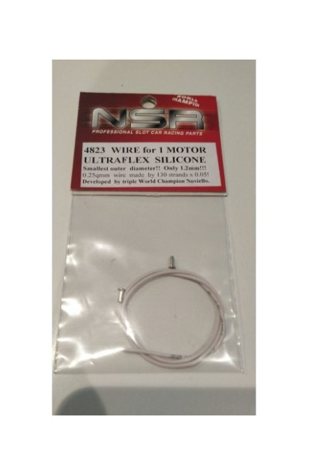 Cable 30CM 0,25 mm extraflexible con terminales NSR 4823 en Slot Maxi