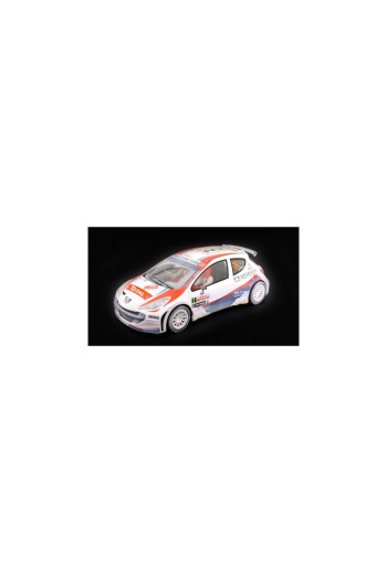 Peugeot 207 S2000 Solberg Montecarlo 2011 Efecto nieve Avant Slot | Slot rally clásico