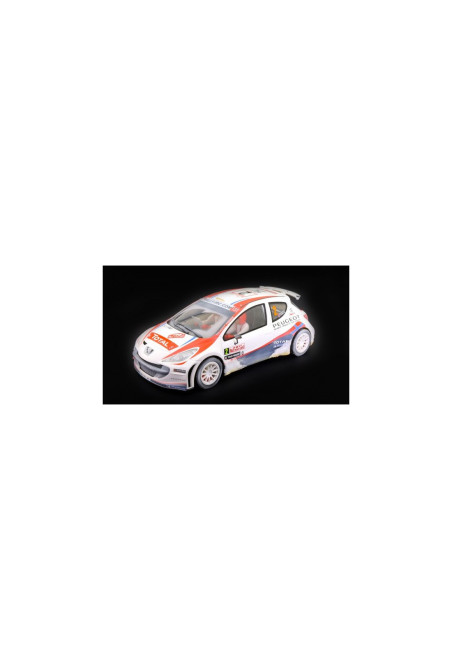 Peugeot 207 S2000 Solberg Montecarlo 2011 Efecto nieve Avant Slot | Slot rally clásico