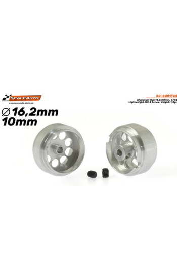 Llanta aluminio 16.2x10mm Lightweight universal - Scaleauto