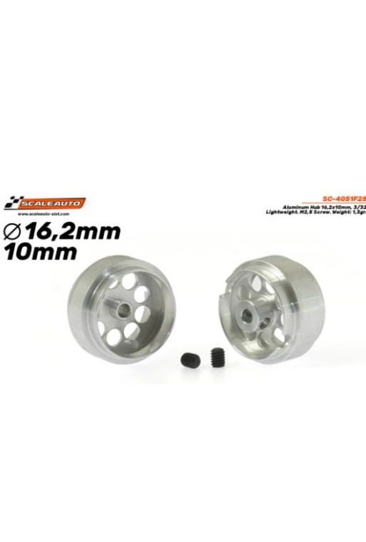 Llanta aluminio 16.2x10mm Lightweight universal - Scaleauto