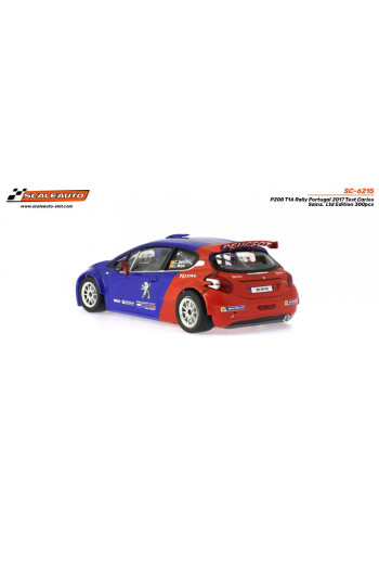 Peugeot 208 Rally Portugal Test Carlos Sainz Scaleauto | Slot rally test oficial