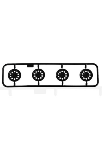 Tapacubos Lancia Delta S4 Tipo 1 Negro para Slot Racing