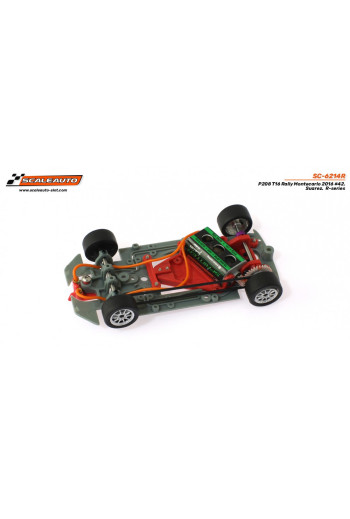 Peugeot 208 Rally Alemania 2016 n43 Suarez Scaleauto | Slot rally Alemania
