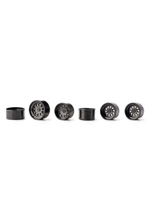 Tapacubos Alfa Romeo 33/3 Slot.it SI-PA41 15,8 & 14,3 mm (6 uds)  Autenticidad y Versatilidad