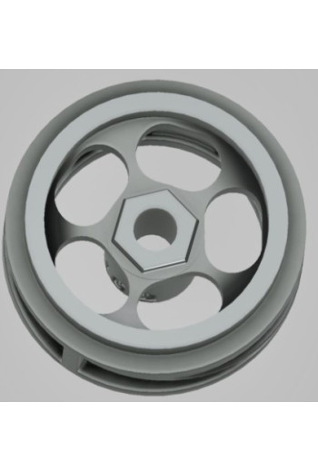 Llanta CC Slot CC-8108 3DP SLS 16.2×8.5 mm (x2)  Rendimiento y precisión
