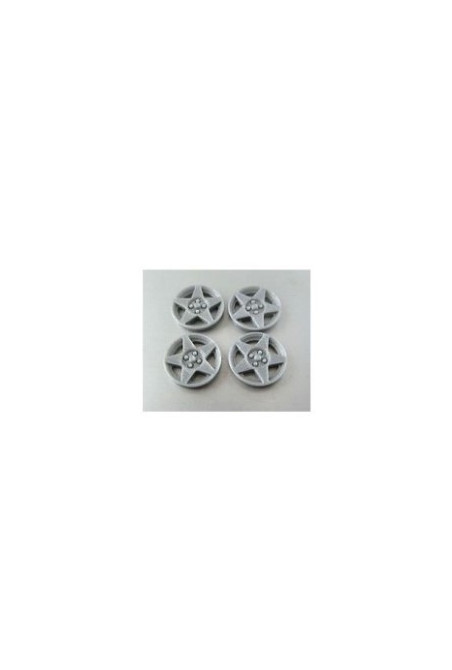 Tapacubos Plata Speedline Mustang M-T155SC8S 15,5 mm (4 uds)  Elegancia Competitiva