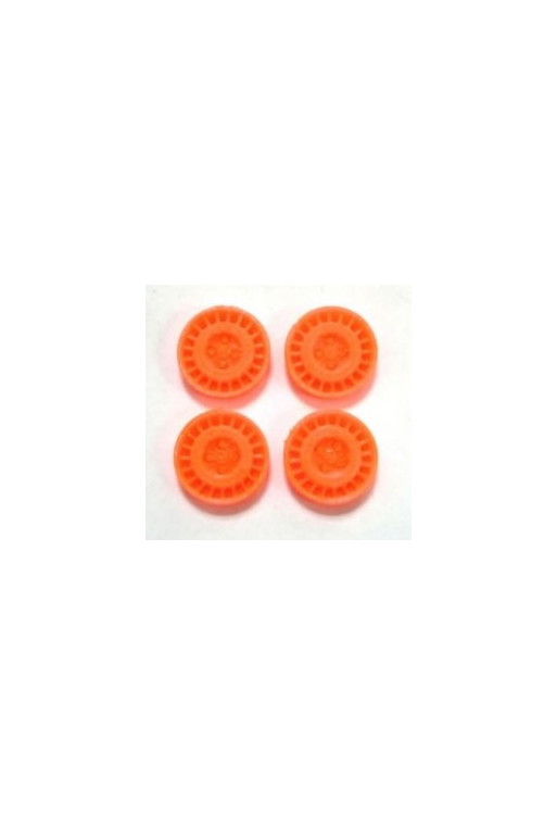 Tapacubos Naranja Galaxy OZ Type Mustang M-T158SC2O 15,8 mm (4 uds)  Toque de Rally