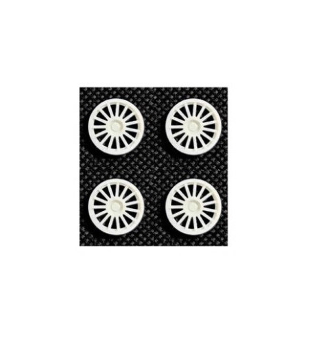 Tapacubos Multirradio Blancos 15.8mm Slot.it - Mustang Slot Design