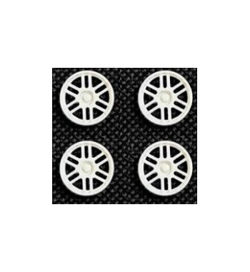 Tapacubos Multirradio Blanco 15.8mm Rendimiento - Mustang Slot Design