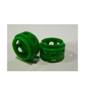 Llanta Delrin Verde 15.5x9mm - Avant Slot Slot Maxi