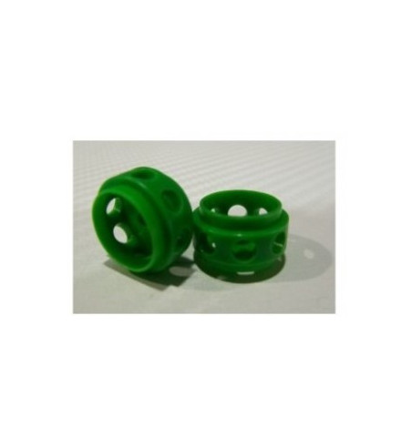 Llanta Delrin Verde 15.5x9mm - Avant Slot Slot Maxi