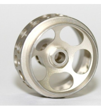 Llanta Urano Champagne 16.7x8.5mm - Sloting Plus Slot Maxi