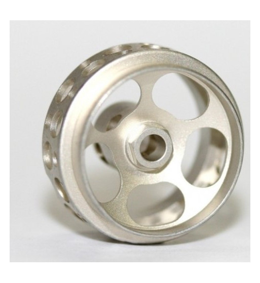 Llanta Urano Champagne 16.7x8.5mm - Sloting Plus Slot Maxi Llanta Urano Champagne 16.7x8.5mm - Sloting Plus Slot Maxi