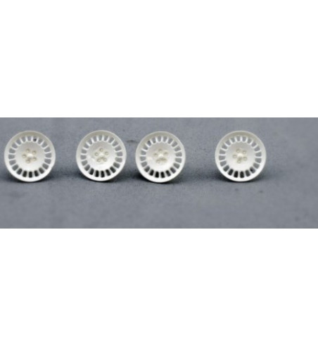 Tapacubos Rally Blancos 15.5mm - Avant Slot Slot Maxi