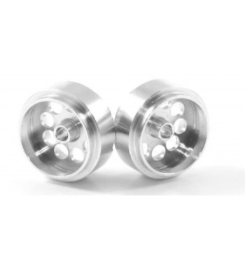 Llanta Aluminio Lightweight 16.5x8.5 Universal - Scaleauto Slot Maxi