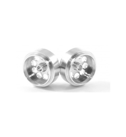 Llanta Aluminio Lightweight 16.5x8.5 Universal - Scaleauto Slot Maxi