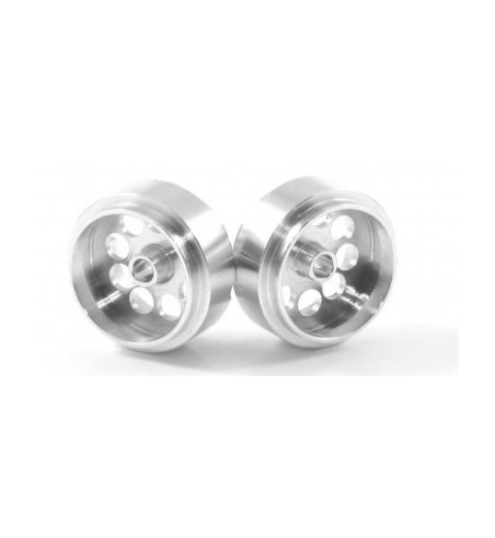 Llanta Aluminio Lightweight 16.5x8.5 Universal - Scaleauto Slot Maxi