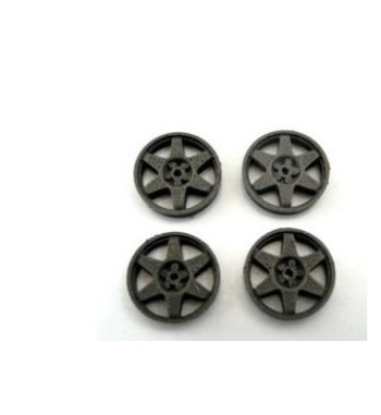 Tapacubos Antracite Impreza 15.8mm - Mustang Slot Maxi