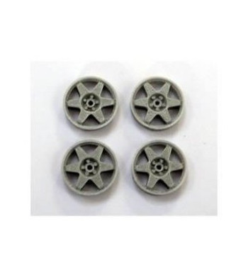 Tapacubos Plata Impreza 15.8mm - Mustang Slot Maxi