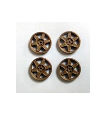 Tapacubos Titanium Impreza 15.8mm - Mustang Slot Maxi